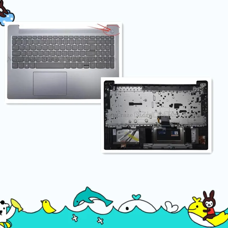 5CB1M46881 Новинка для IdeaPad Slim 3 15IRH8 83EM упор для рук с клавиатурой с подсветкой 5CB1M4688 
5CB1M46881 Новинка для IdeaPad Slim 3 15IRH8 83EM упор для рук с клавиатурой с подсветкой 5CB1M4688