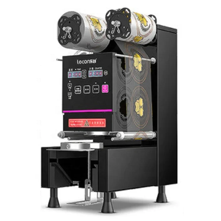 Commercial 95mm Paper Plastic Container Sealer Full Automatic Bubble Milk Tea Boba Cup Sealing Machine
Commercial 95mm Paper Plastic Container Sealer Full Automatic Bubble Milk Tea Boba Cup Sealing Machine