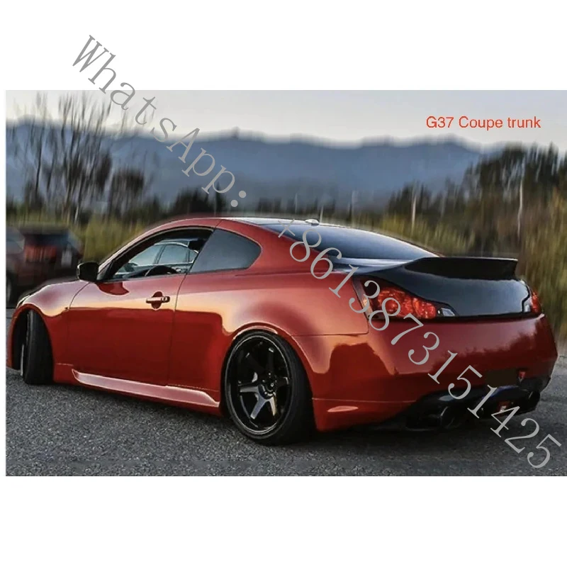 Suitable Lightweight Durable Carbon Fiber Trunk Lid Direct Bolt-On Upgrade Kit G37 2007-2013 Coupe Vehicles
Suitable Lightweight Durable Carbon Fiber Trunk Lid Direct Bolt-On Upgrade Kit G37 2007-2013 Coupe Vehicles