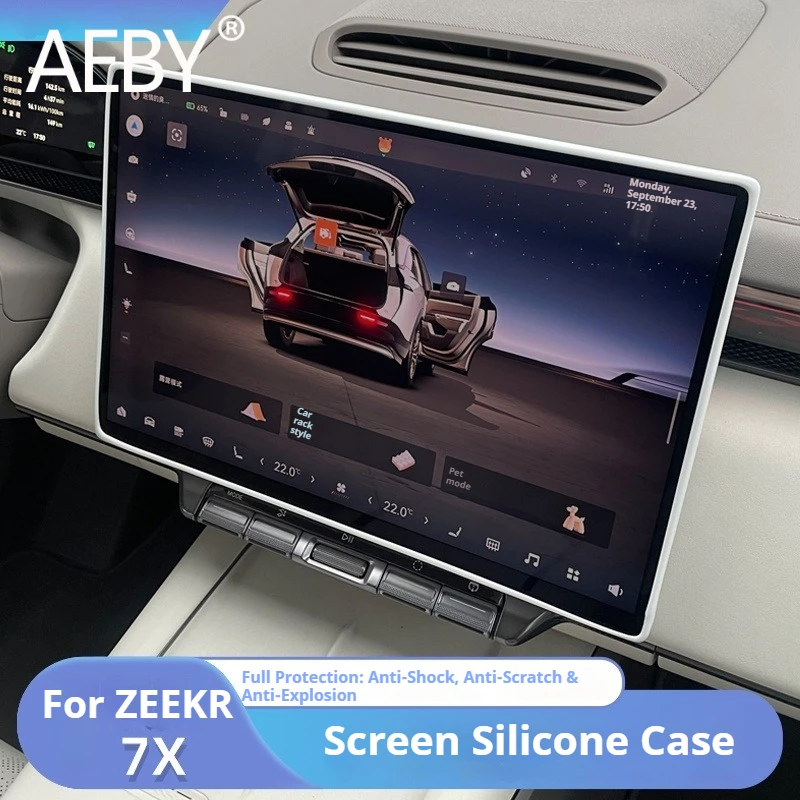 AEBY для ZEEKR 7X 2024 2025 сенсорный экран силиконовая рамка крышка центральная консоль защитная пленка для экрана противоскользящие аксессуары для салона автомобиля
AEBY для ZEEKR 7X 2024 2025 сенсорный экран силиконовая рамка крышка центральная консоль защитная пленка для экрана противоскользящие аксессуары для салона автомобиля