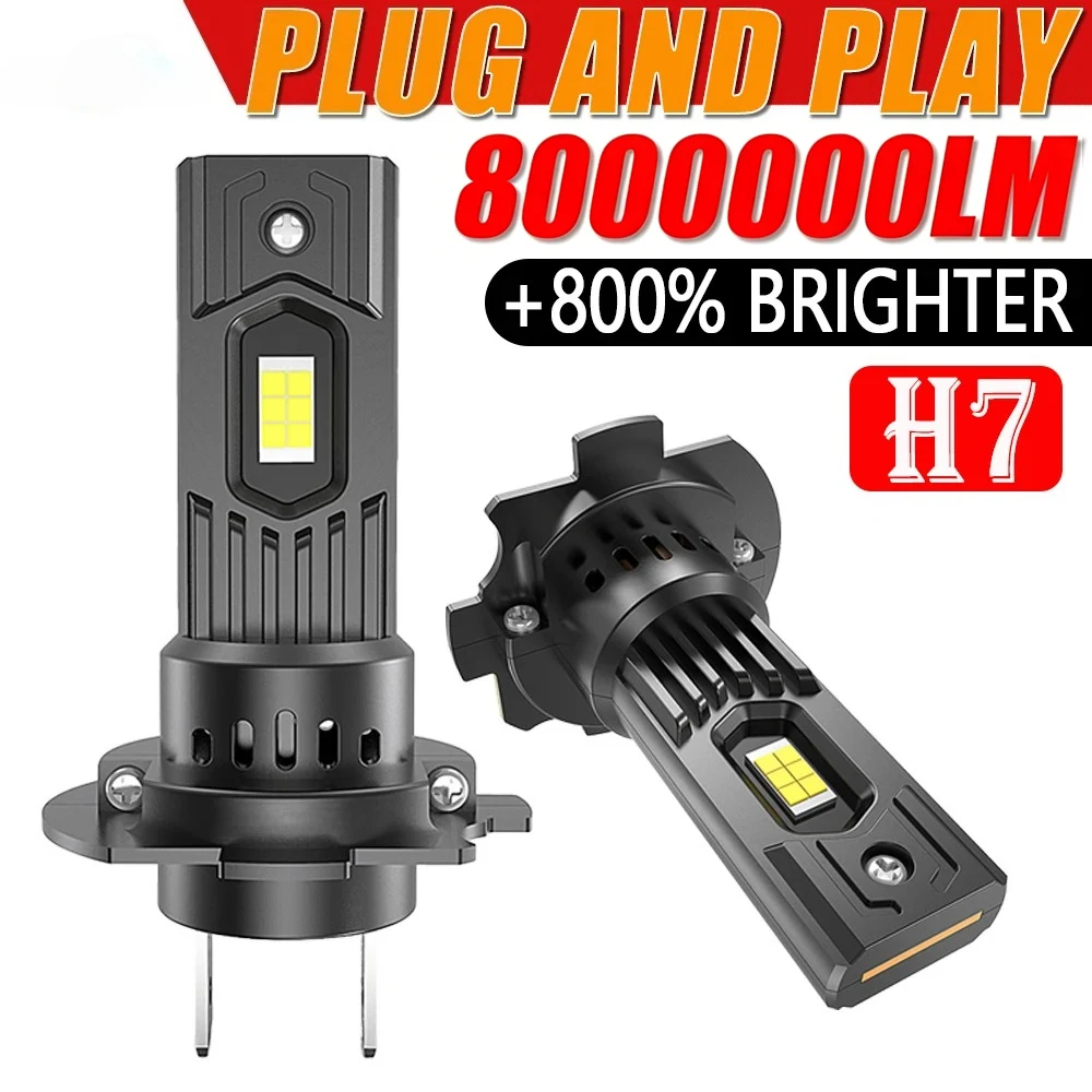 2pcs H7 LED Bulb High Power Car Headlight 7035 CSP CANBUS Fog Lights for Automobile Mini Wireless 1:1 Fit LED Headlamp Plug&Play
2pcs H7 LED Bulb High Power Car Headlight 7035 CSP CANBUS Fog Lights for Automobile Mini Wireless 1:1 Fit LED Headlamp Plug&Play