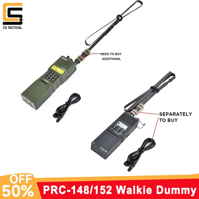 WADSN PRC-148/152 Talkie Walkie Folding Antenna Package Dummy Model Communication Case Non-functional Radio Box Interphone Shell
WADSN PRC-148/152 Talkie Walkie Folding Antenna Package Dummy Model Communication Case Non-functional Radio Box Interphone Shell
