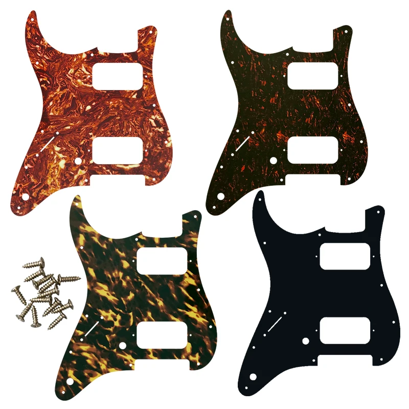 Pleroo Custom Guitar Parts For Left Hand FD US 11 Mounting Screw Hole Standard St HH Guitar Pickguard With Brige Multiple Colors
Pleroo Custom Guitar Parts For Left Hand FD US 11 Mounting Screw Hole Standard St HH Guitar Pickguard With Brige Multiple Colors