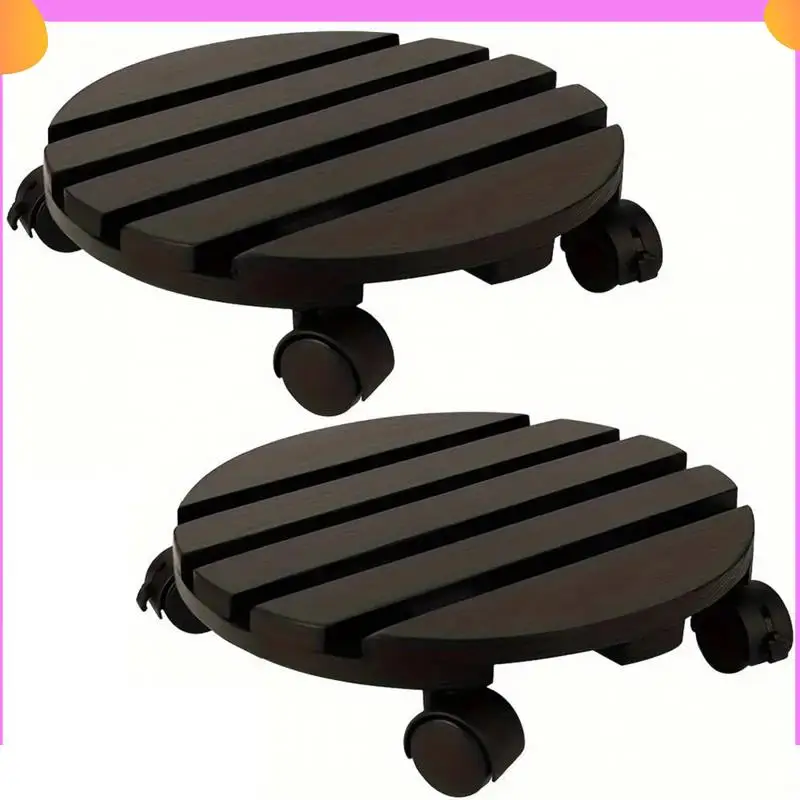 A23P Plant Roller Stand With Lockable 360° Rotating Wheels Wood Flowerpot Tray For Potted Plants Easy Assembly Plant Base
A23P Plant Roller Stand With Lockable 360° Rotating Wheels Wood Flowerpot Tray For Potted Plants Easy Assembly Plant Base