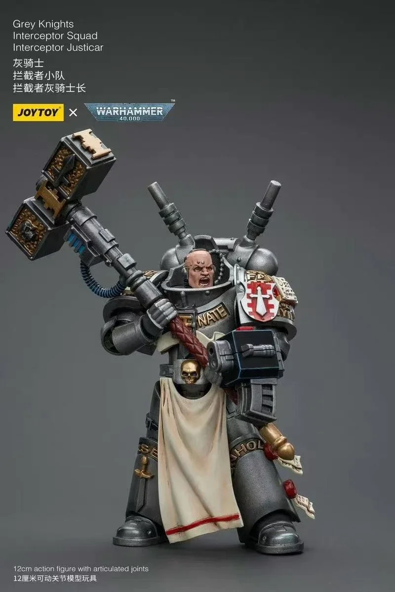 In Stock Original JOYTOY Warhammer 40K Grey Knights Interceptor Squad Interceptor Justicar1/18 Action Figures Model Toys Gifts
In Stock Original JOYTOY Warhammer 40K Grey Knights Interceptor Squad Interceptor Justicar1/18 Action Figures Model Toys Gifts