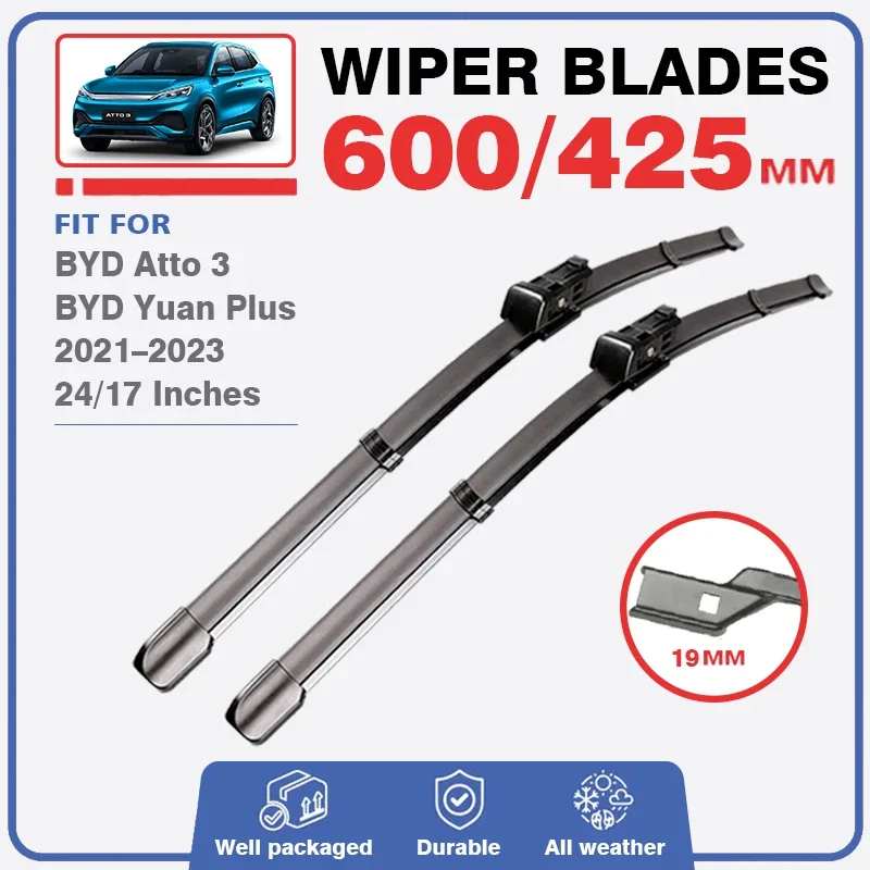 Car Wiper Blades For BYD Atto 3 Yuan Plus Atto3 2021 2022 2023 Front Windshield Brushes Windscreen Window Cutter Accessories
Car Wiper Blades For BYD Atto 3 Yuan Plus Atto3 2021 2022 2023 Front Windshield Brushes Windscreen Window Cutter Accessories