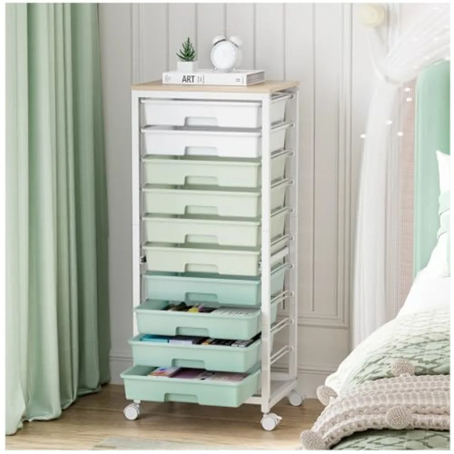 Rolling Cart with Drawers10 Drawer Rolling Cart Storage Cart Utility Cart Teacher Cart for Classroom Storage Craft Cart with Wh
Rolling Cart with Drawers10 Drawer Rolling Cart Storage Cart Utility Cart Teacher Cart for Classroom Storage Craft Cart with Wh