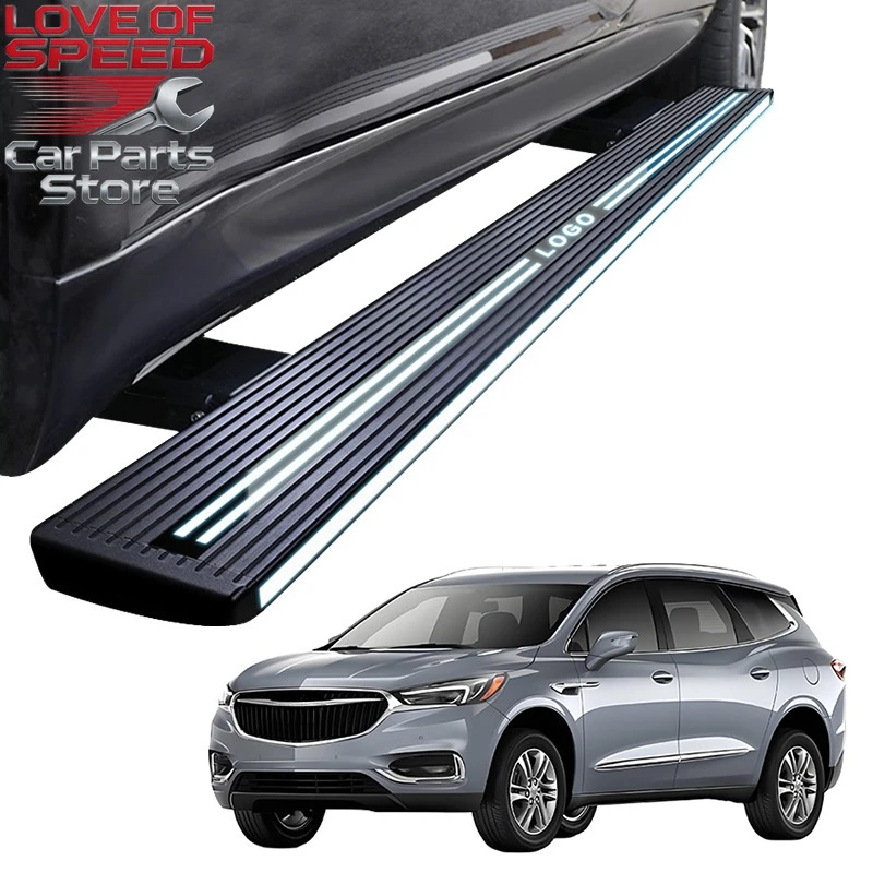 Новинка 2026 года: Водонепроницаемые утолщенные алюминиевые автоматические выдвижные пороги с двойной подсветкой для Buick ENCLAVE 2019+
Новинка 2026 года: Водонепроницаемые утолщенные алюминиевые автоматические выдвижные пороги с двойной подсветкой для Buick ENCLAVE 2019+