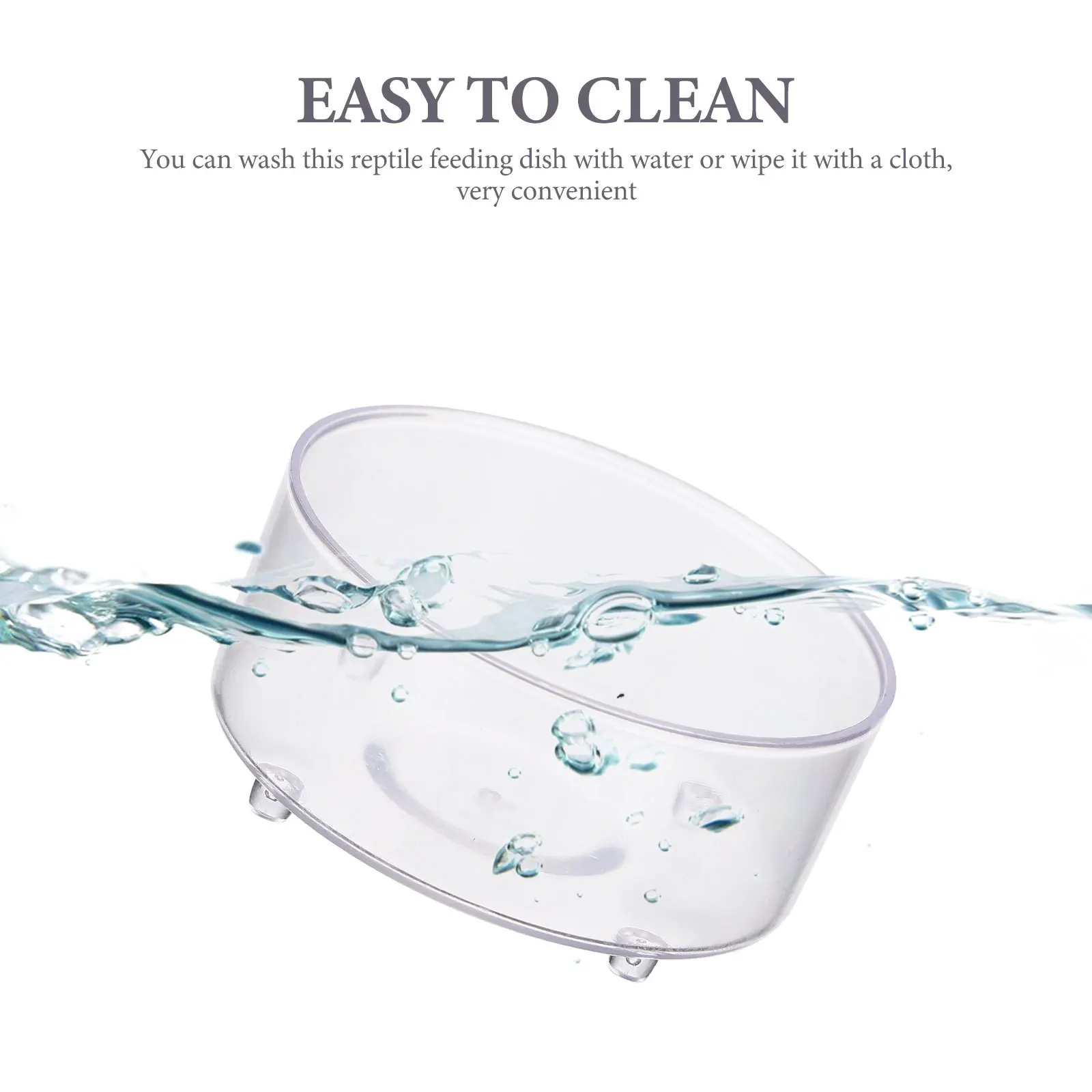 30pcs Reptile Feeding Dishes Transparent Deep Design Non-Slip Food Water Bowl For Turtle Gecko Lizard Snake Household Pet
30pcs Reptile Feeding Dishes Transparent Deep Design Non-Slip Food Water Bowl For Turtle Gecko Lizard Snake Household Pet
