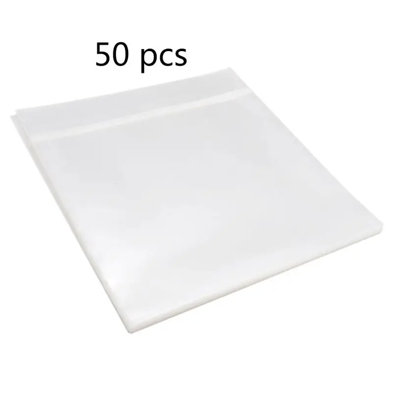DX62 Vinyl Record Outer Sleeves 50 Pack 12" for LP Clear Record Cover for Protection from Scratches, Scuff Marks & Tears Prop
DX62 Vinyl Record Outer Sleeves 50 Pack 12" for LP Clear Record Cover for Protection from Scratches, Scuff Marks & Tears Prop