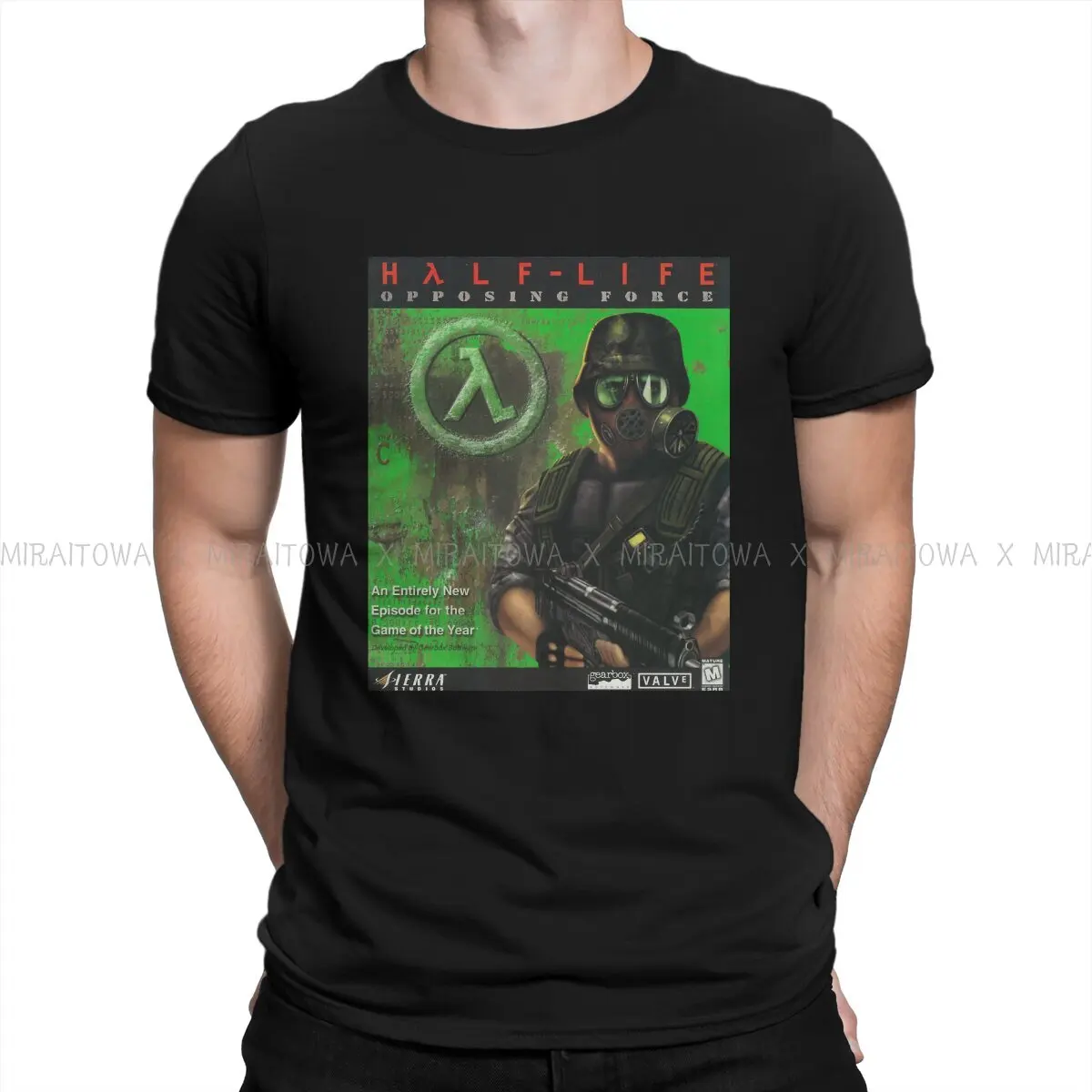 Half Life Game Opposing Force T Shirt Goth Men's Tees Summer Cotton Tops Harajuku O-Neck TShirt
Half Life Game Opposing Force T Shirt Goth Men's Tees Summer Cotton Tops Harajuku O-Neck TShirt