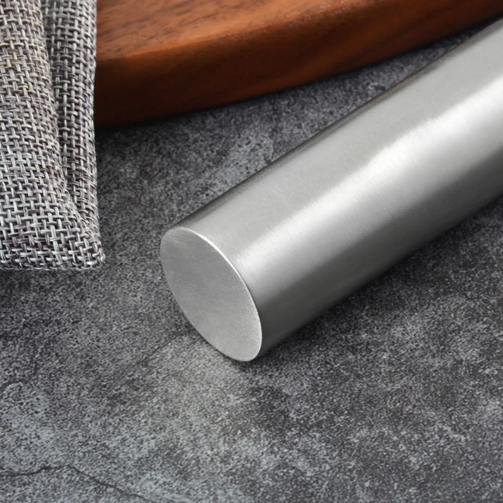 Stainless Steel Rolling Pin Roller for Baking Pizza Dough Pastry Made Dumpling Skin French
Stainless Steel Rolling Pin Roller for Baking Pizza Dough Pastry Made Dumpling Skin French