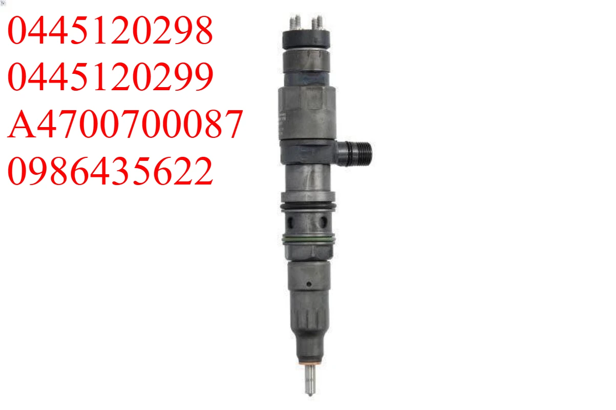 0445120298 0445120299 A4700700087 0986435622 Common Rail Engine Fuel Injector For MERCEDES ANTOS 10.677 2012-2018
0445120298 0445120299 A4700700087 0986435622 Common Rail Engine Fuel Injector For MERCEDES ANTOS 10.677 2012-2018