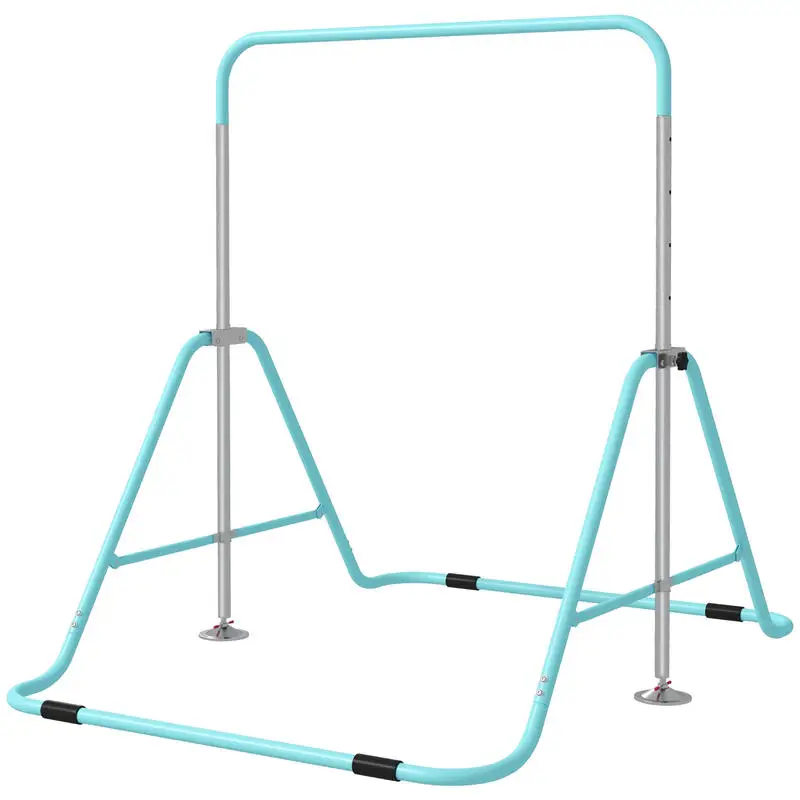 Folding Gymnastics Bar for Kids, Adjustable Height, Green
Folding Gymnastics Bar for Kids, Adjustable Height, Green