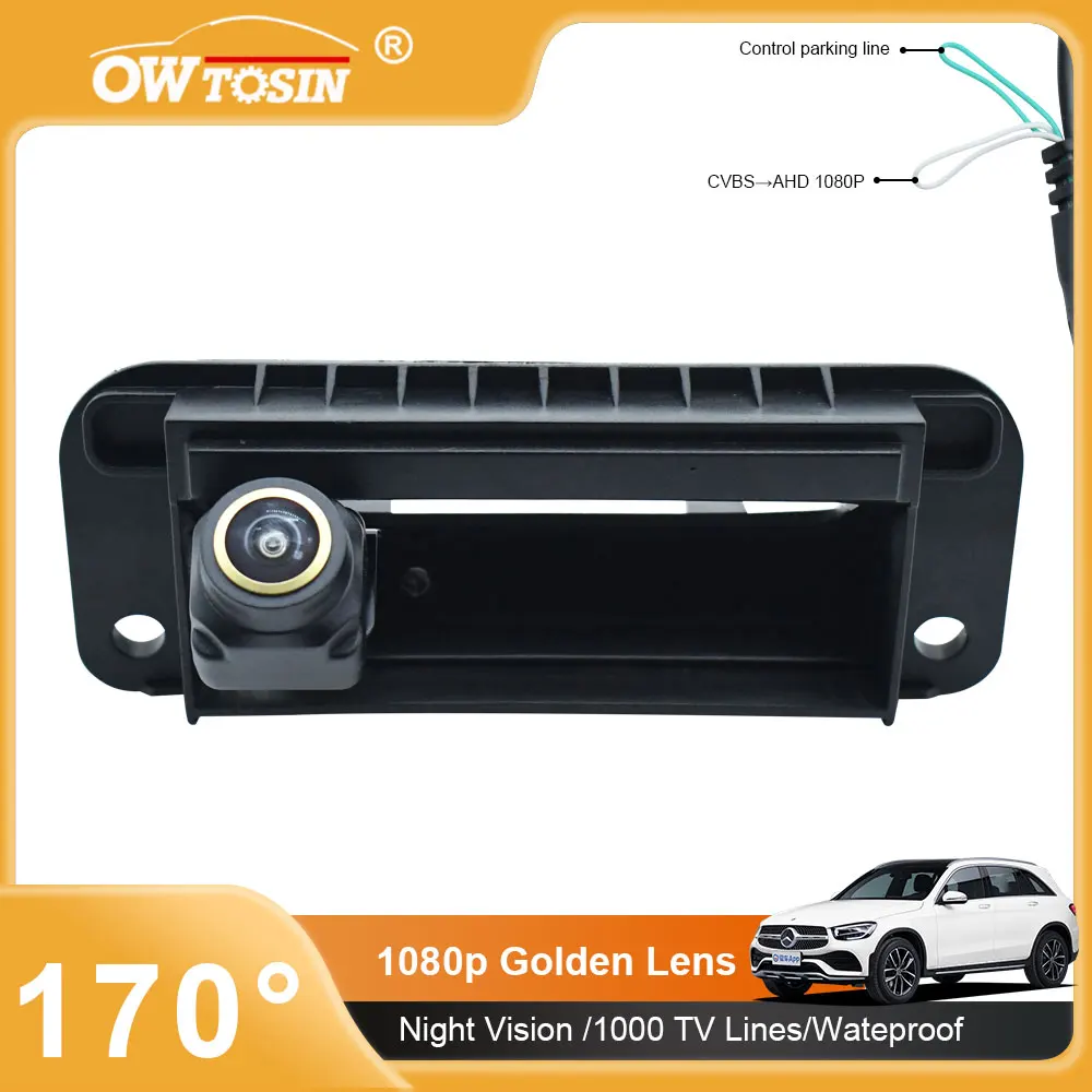 AHD 1080P 170° Golden Lens Trunk Handle Car Rear View Vehicle Camera For Mercedes Benz C Class W204 C180 C200 C260 S204 Monitor
AHD 1080P 170° Golden Lens Trunk Handle Car Rear View Vehicle Camera For Mercedes Benz C Class W204 C180 C200 C260 S204 Monitor