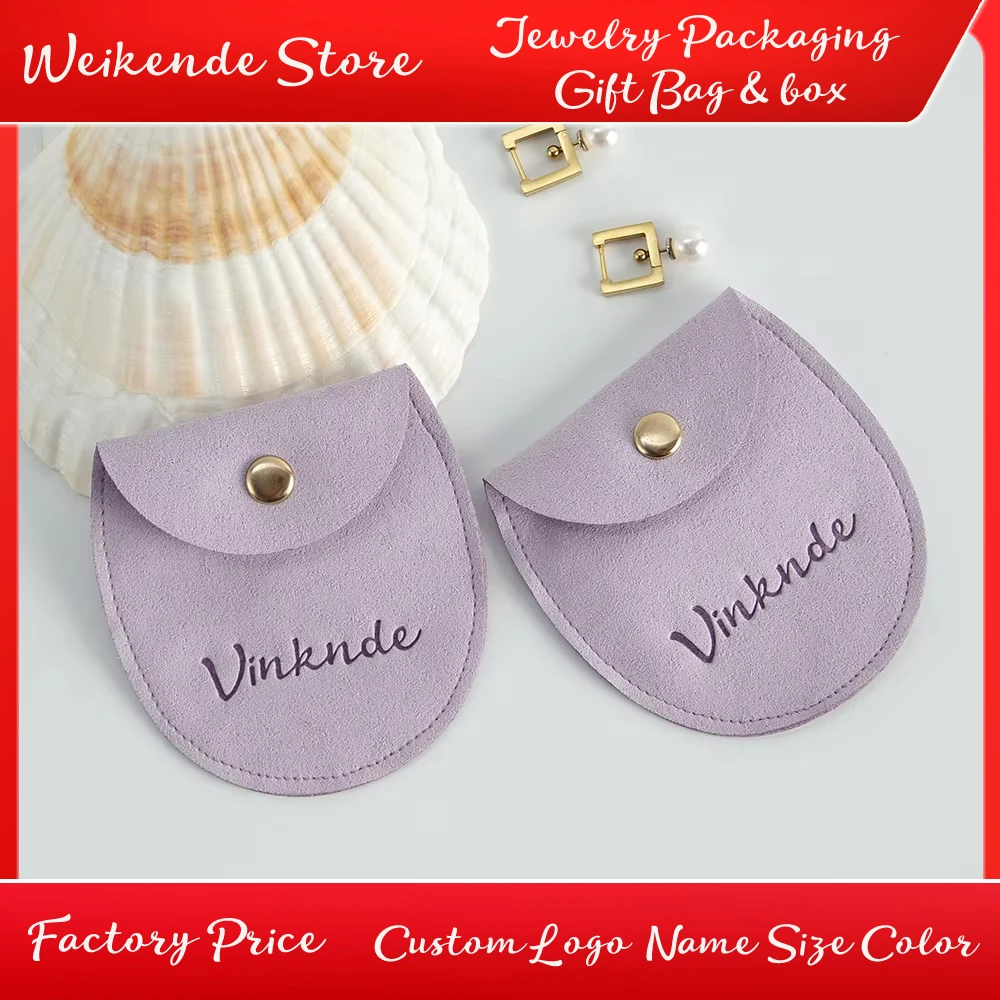 50Pcs/lot Multicolor Microfiber Suede Snap Button Bags Custom Logo small Pouches Jewelry Package Bags Christmas Wedding Gift Bag
50Pcs/lot Multicolor Microfiber Suede Snap Button Bags Custom Logo small Pouches Jewelry Package Bags Christmas Wedding Gift Bag