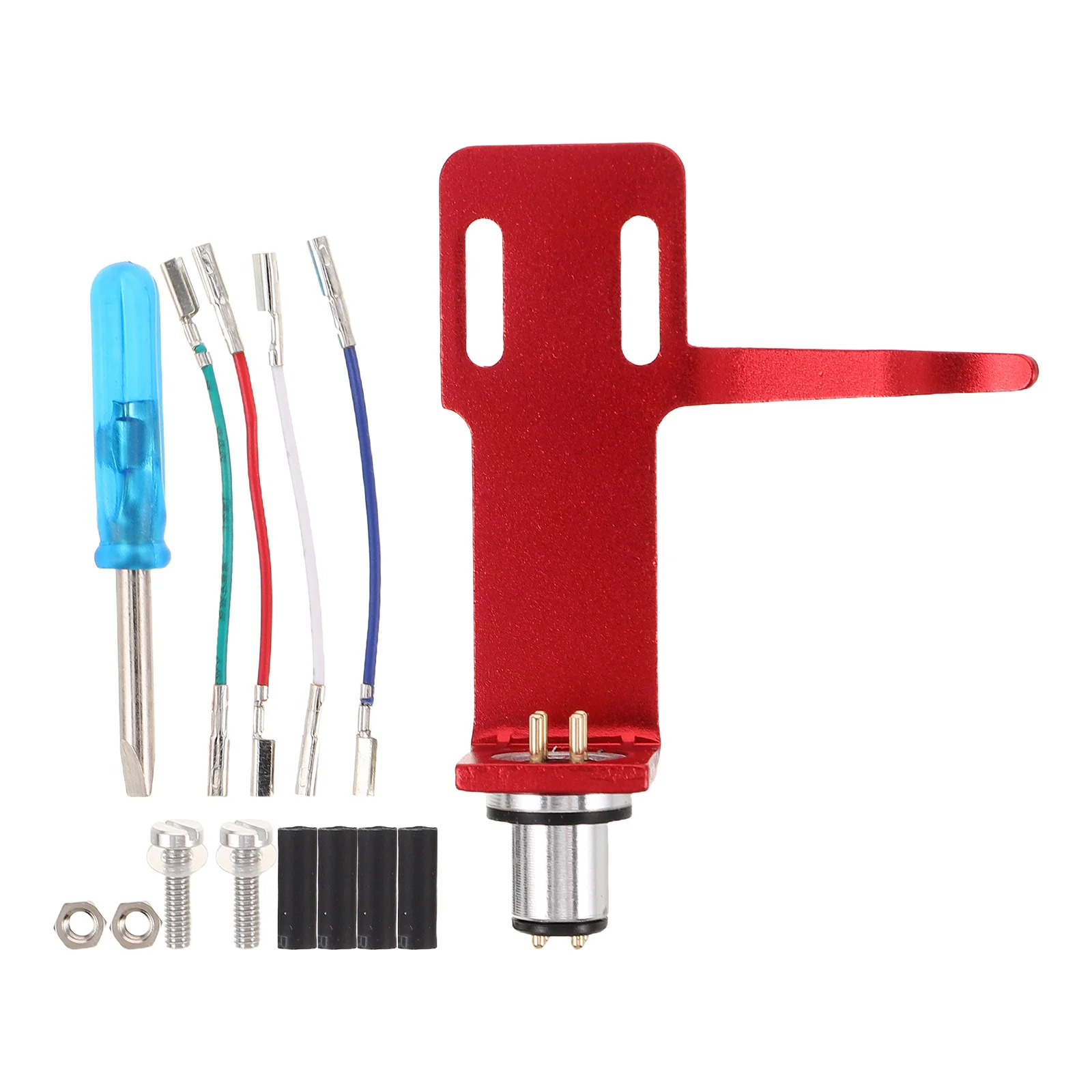 1Set Universal Turntable Headshell Replacement Red Wiring Cartridge Mount Record Player Phonograph Tonearm Accessories Upgrade
1Set Universal Turntable Headshell Replacement Red Wiring Cartridge Mount Record Player Phonograph Tonearm Accessories Upgrade