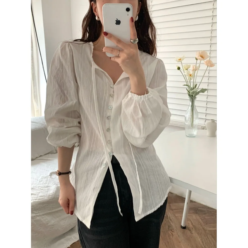 Slimming Long Sleeve Shirt for Women with Belt Autumn Season Single Button Ladies Fashion Pure Color Knitwear from China
Slimming Long Sleeve Shirt for Women with Belt Autumn Season Single Button Ladies Fashion Pure Color Knitwear from China
