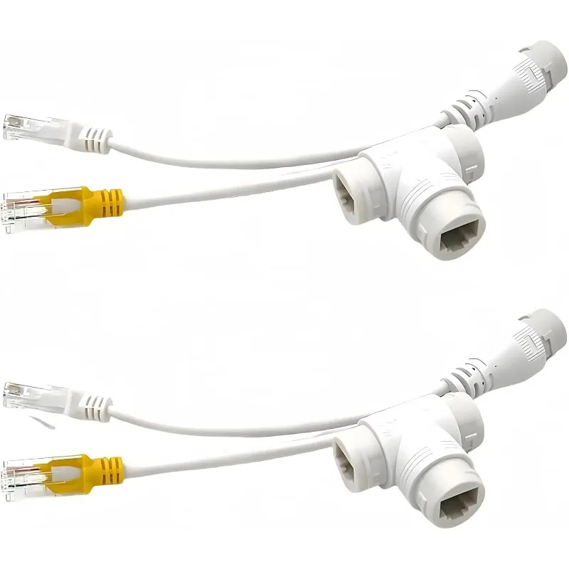 1PCS PoE Ethernet Splitter Switch Converter One Cable for 2 Cameras 5313AB
1PCS PoE Ethernet Splitter Switch Converter One Cable for 2 Cameras 5313AB