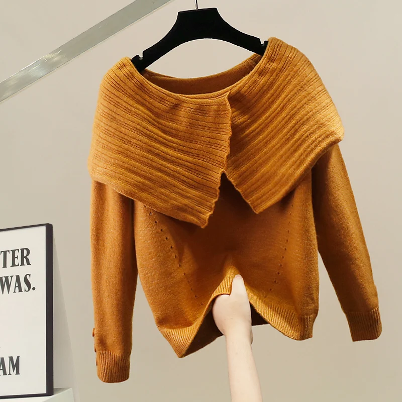 Faionable Heavyweight Knitted Sweater Women's Overhead Long Sve Loose Versatile Casual Commute Sle round Ne Top
Faionable Heavyweight Knitted Sweater Women's Overhead Long Sve Loose Versatile Casual Commute Sle round Ne Top