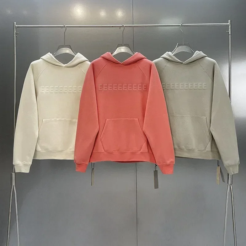 FW22 Classic Double Line Men's Cotton Hoodies Luxury Design Two Rows of Flocking Letter Logo Hoodie Fashion Couples Loose Hoodie
FW22 Classic Double Line Men's Cotton Hoodies Luxury Design Two Rows of Flocking Letter Logo Hoodie Fashion Couples Loose Hoodie