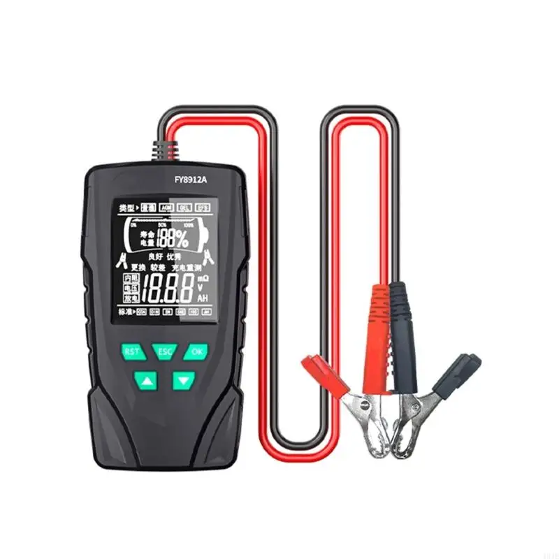 40JE Automotive Battery Tester 12V 24V System Analyzers for Car and Motorcycles
40JE Automotive Battery Tester 12V 24V System Analyzers for Car and Motorcycles