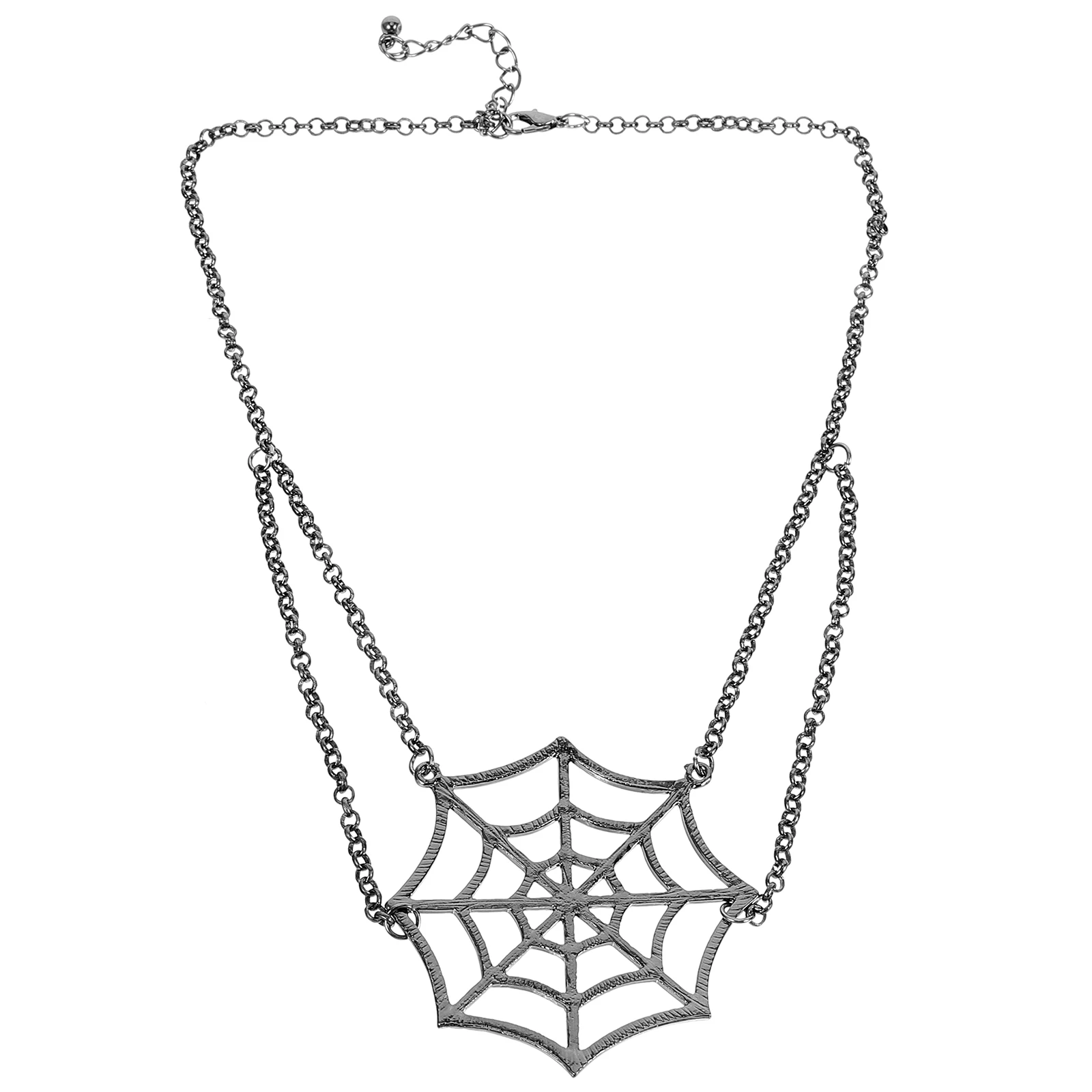 Gothic Necklace Cobweb Choker for Women Black Necklaces Fashion Jewelry Halloween Costume Metal Alloy Decorative
Gothic Necklace Cobweb Choker for Women Black Necklaces Fashion Jewelry Halloween Costume Metal Alloy Decorative