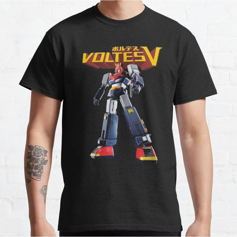 Voltez Five 70s vintage Japanese robot cartoon 80s mecha anime Graphic T Shirts large size Adult tops S-6XL
Voltez Five 70s vintage Japanese robot cartoon 80s mecha anime Graphic T Shirts large size Adult tops S-6XL