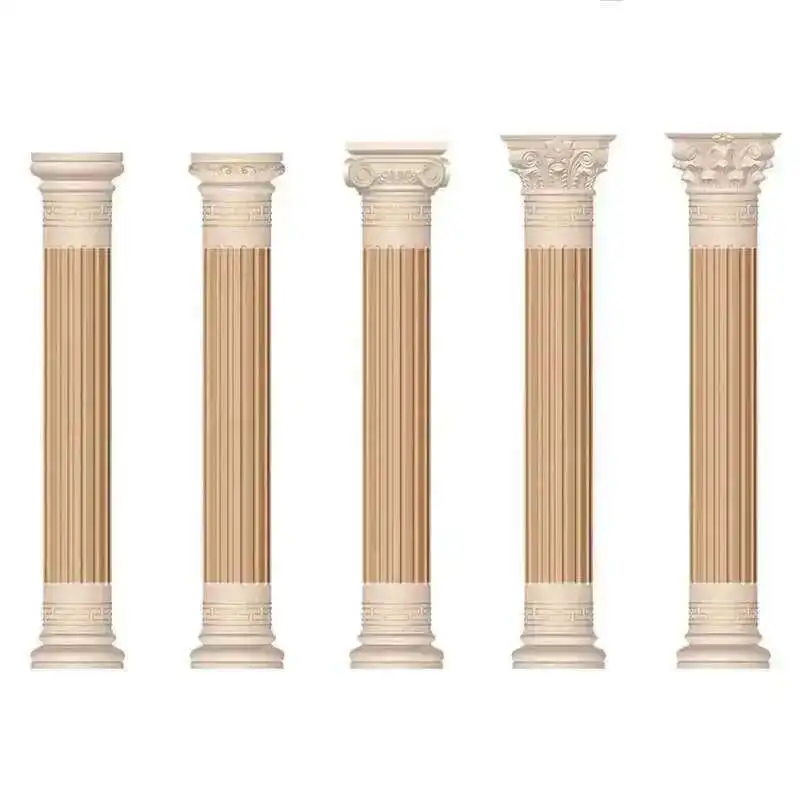 Thickened Roman Column Body Mold European Villa Gate Column Accessories Cast-in-place Cement Model Decorative Building Template
Thickened Roman Column Body Mold European Villa Gate Column Accessories Cast-in-place Cement Model Decorative Building Template