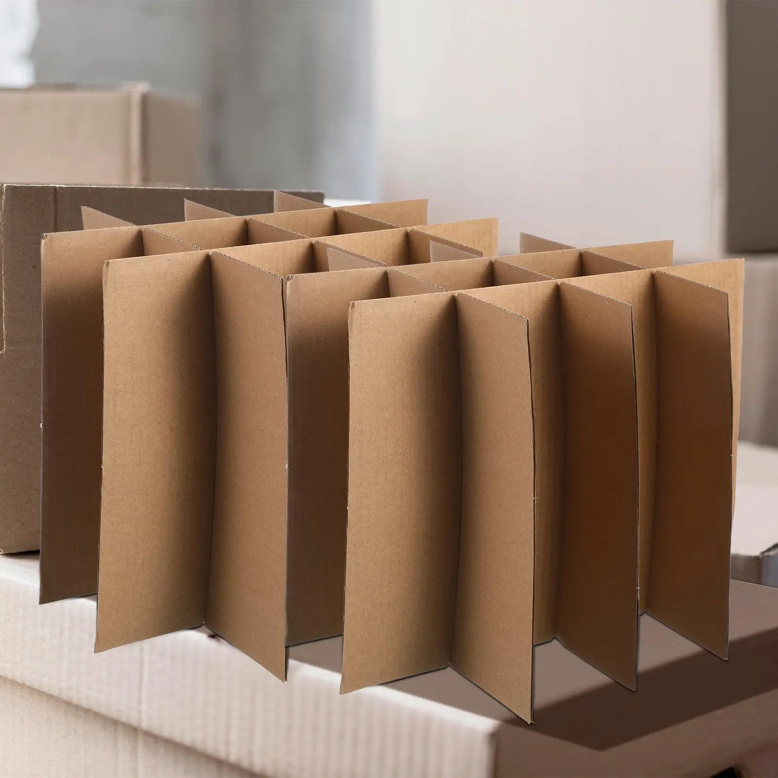 5 Pcs Boxes Toe Storage Bin with Dividers for Bins Dish Packing Glass Foldable Cardboard Cell Moving Beige
5 Pcs Boxes Toe Storage Bin with Dividers for Bins Dish Packing Glass Foldable Cardboard Cell Moving Beige