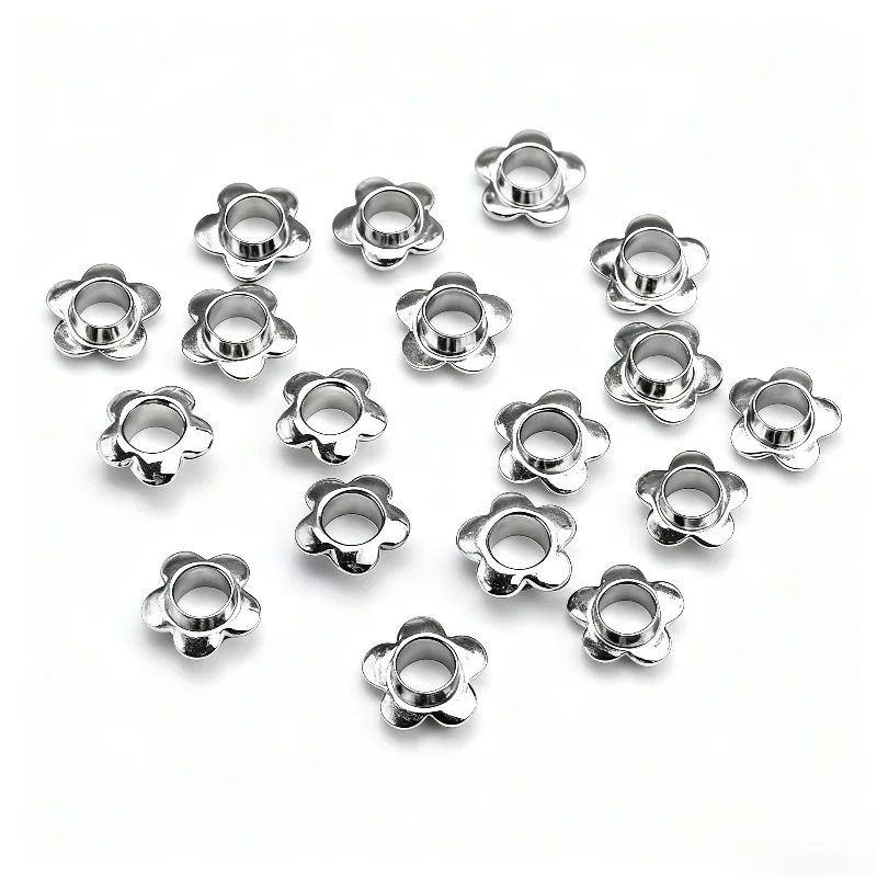 190Pcs Iron Flower Eyelets, for Leather Belt End Decor, Scratch-Resistant, Premium Belt Accessories
190Pcs Iron Flower Eyelets, for Leather Belt End Decor, Scratch-Resistant, Premium Belt Accessories