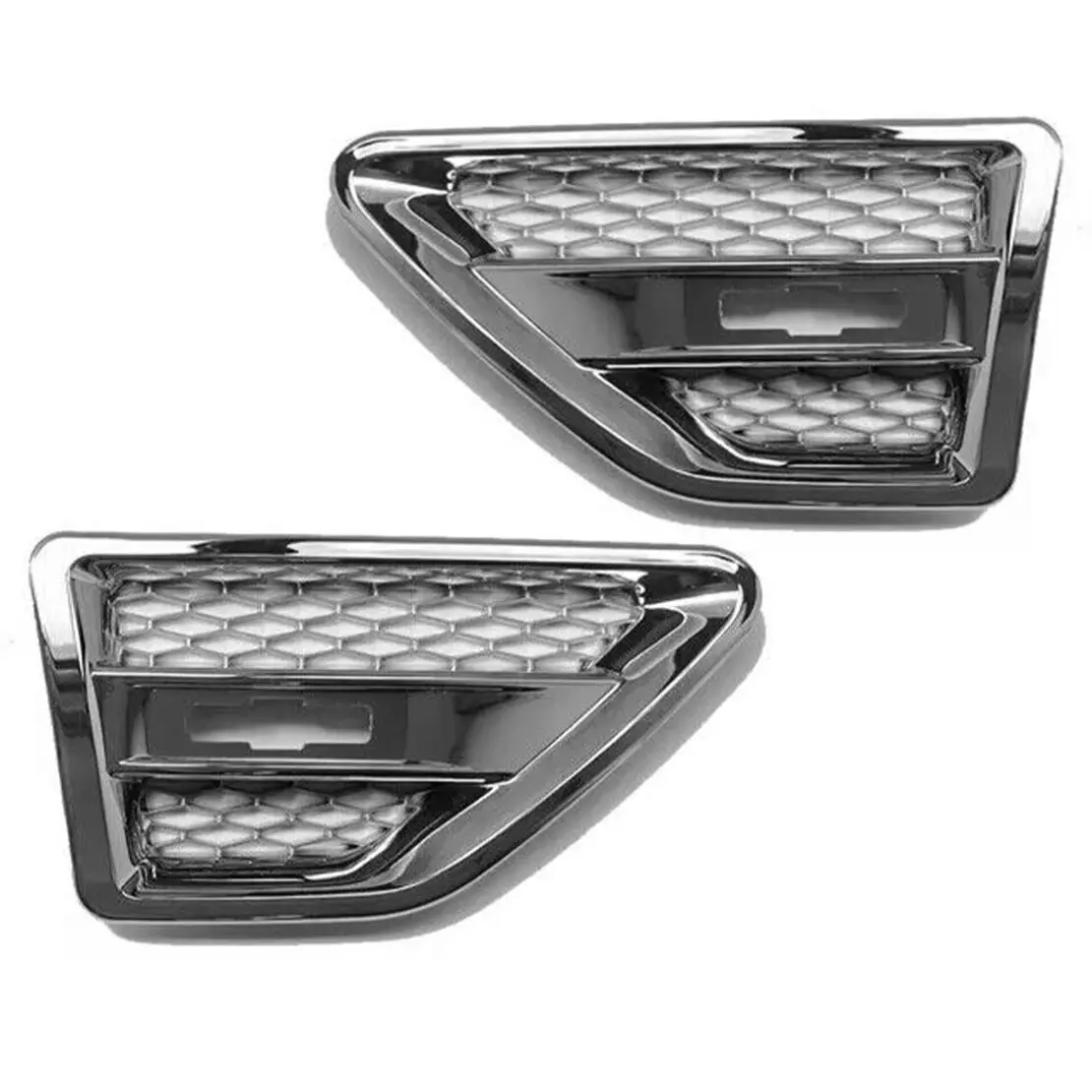 1 Pair Silver ABS Side Fender Air Vent Grill Cover Trim Fit for Land Rover Freelander 2 LR2 2006-2016
1 Pair Silver ABS Side Fender Air Vent Grill Cover Trim Fit for Land Rover Freelander 2 LR2 2006-2016
