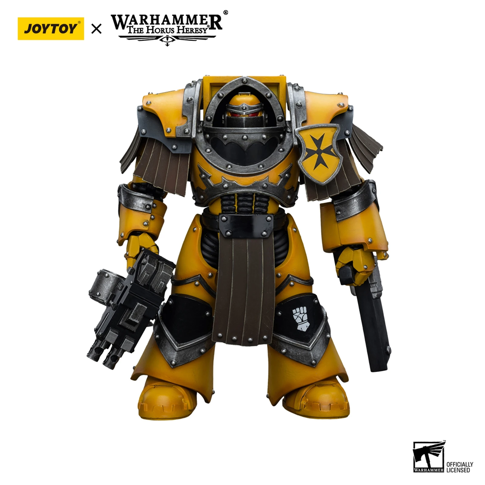 JOYTOY Warhammer 40000 1/18 Action JT9398 Imperial Fists Legion Cataphractii Terminator Squad Legion Cataphractii with Chainfist
JOYTOY Warhammer 40000 1/18 Action JT9398 Imperial Fists Legion Cataphractii Terminator Squad Legion Cataphractii with Chainfist