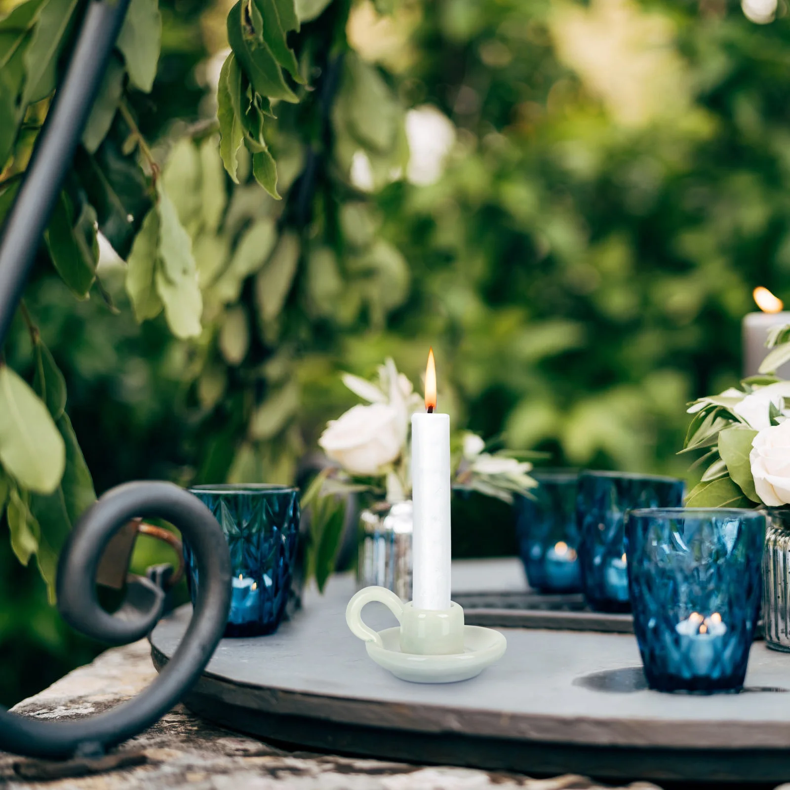 Simple Ceramic Holder Mug Modeling Exquisite Craftsmanship Decorative Candlestick for Living Room Kitchen Desk Decor Use
Simple Ceramic Holder Mug Modeling Exquisite Craftsmanship Decorative Candlestick for Living Room Kitchen Desk Decor Use