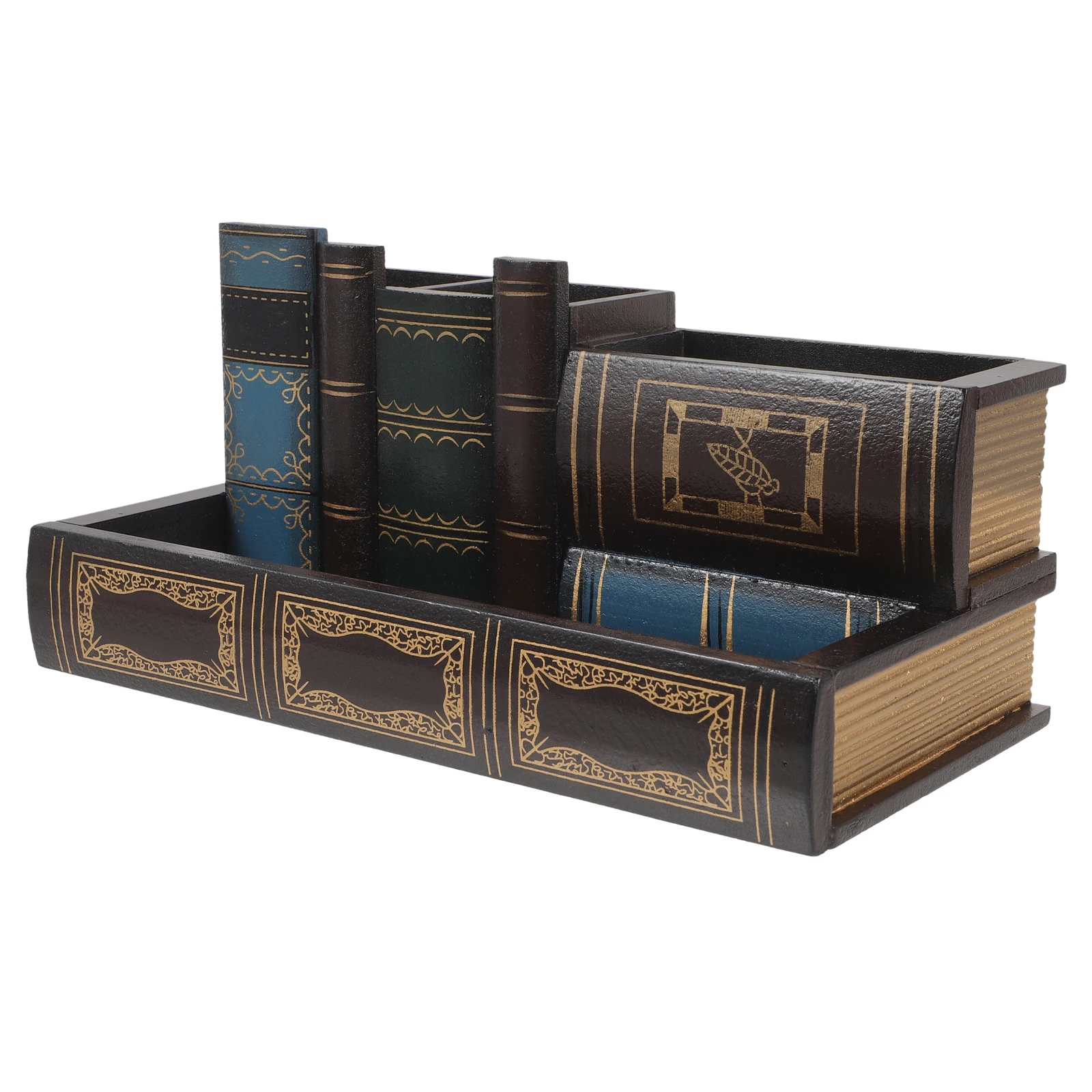 Compact Retro Style Wooden Pen Holder Stationery Organizer Holder Brush Pot For School Office Home Desktop Decoration
Compact Retro Style Wooden Pen Holder Stationery Organizer Holder Brush Pot For School Office Home Desktop Decoration