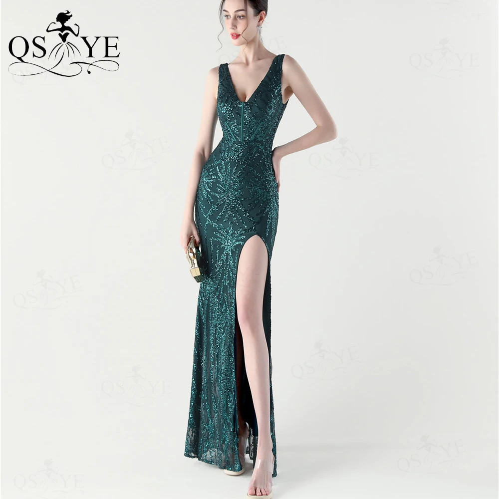 Green Pattern V neck Prom Dresses Sexy Split Tank Corset Evening Gown Elegant Woman Formal Dress Bridesmaid
Green Pattern V neck Prom Dresses Sexy Split Tank Corset Evening Gown Elegant Woman Formal Dress Bridesmaid