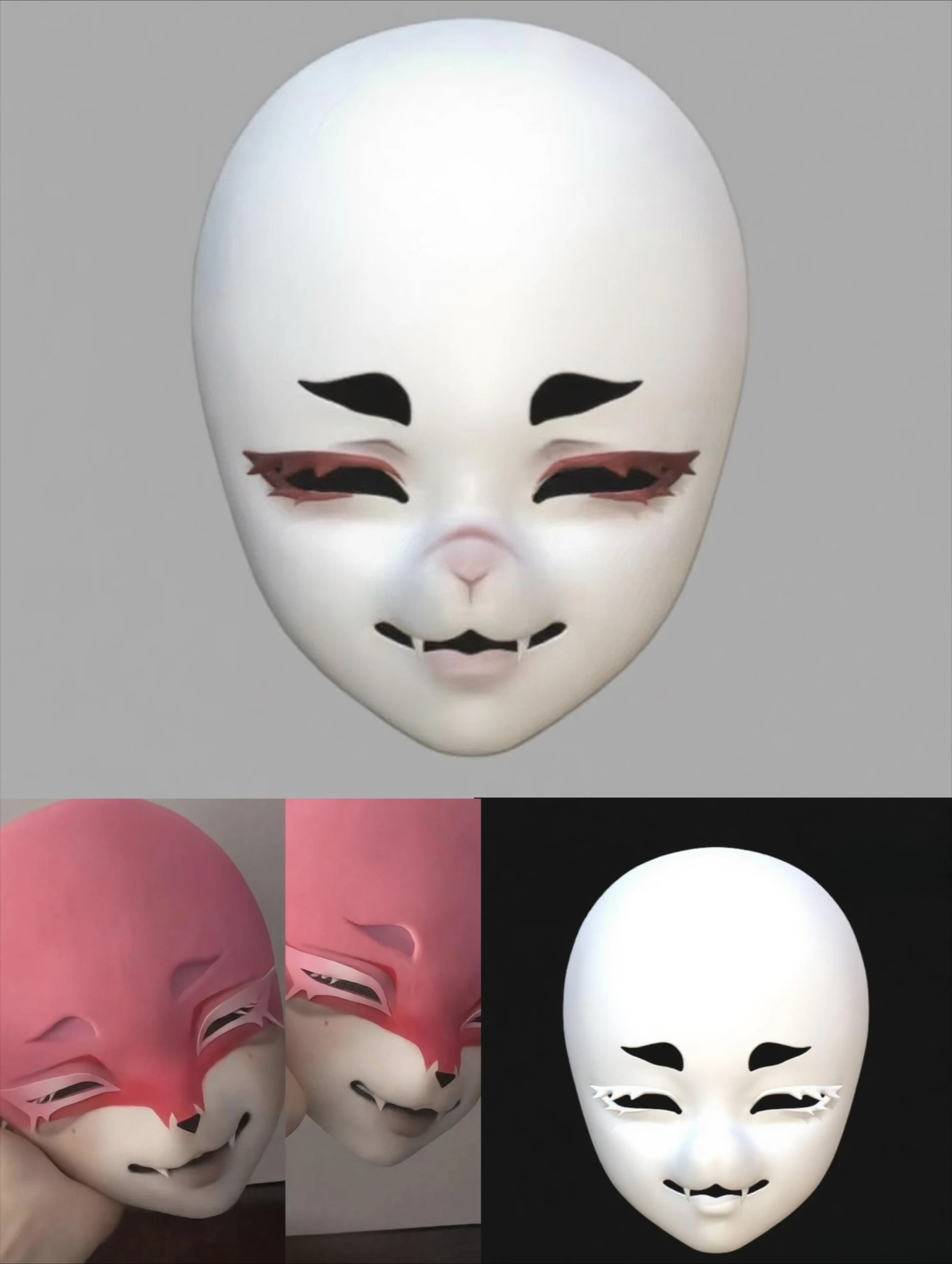 Kigurumi Base Mask Headbase Furry Cosplay Costume Accessories Cosplay Mask 3D Printing Evil and Handsome Fox
Kigurumi Base Mask Headbase Furry Cosplay Costume Accessories Cosplay Mask 3D Printing Evil and Handsome Fox