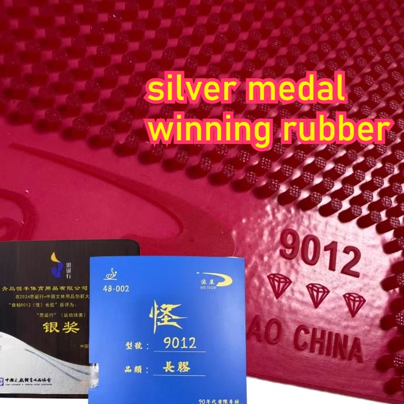 ITTF Approved Meteor 9012 Long Pips - Self-Adhesive Table Tennis Rubber (0.5mm/0.8mm Sponge) for Anti-Spin & Disruptive Play
ITTF Approved Meteor 9012 Long Pips - Self-Adhesive Table Tennis Rubber (0.5mm/0.8mm Sponge) for Anti-Spin & Disruptive Play