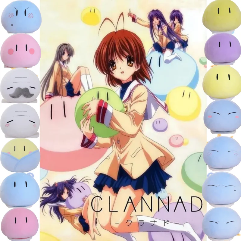 Clannad Plush Doll Soft Elastic Round Throw Pillow Cushion ACG Goods Anime Peripheral Stuffed Toy Home Decor For Anime Fans Gift
Clannad Plush Doll Soft Elastic Round Throw Pillow Cushion ACG Goods Anime Peripheral Stuffed Toy Home Decor For Anime Fans Gift