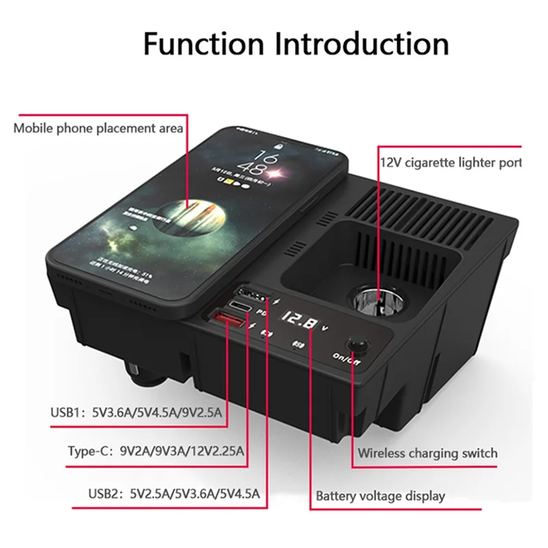 A92Z Wireless Charging For Jetta Mk6 Cigarette Lighter Fast Charging Car Charger Easy Install
A92Z Wireless Charging For Jetta Mk6 Cigarette Lighter Fast Charging Car Charger Easy Install