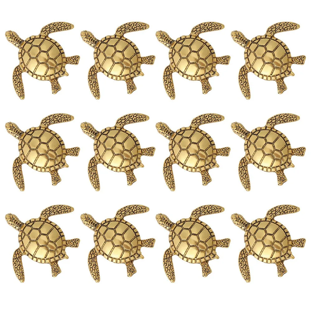 12Pcs Turtle Alloy Lapel Pinks for Backpack Clothes Golden 38x44mm
12Pcs Turtle Alloy Lapel Pinks for Backpack Clothes Golden 38x44mm