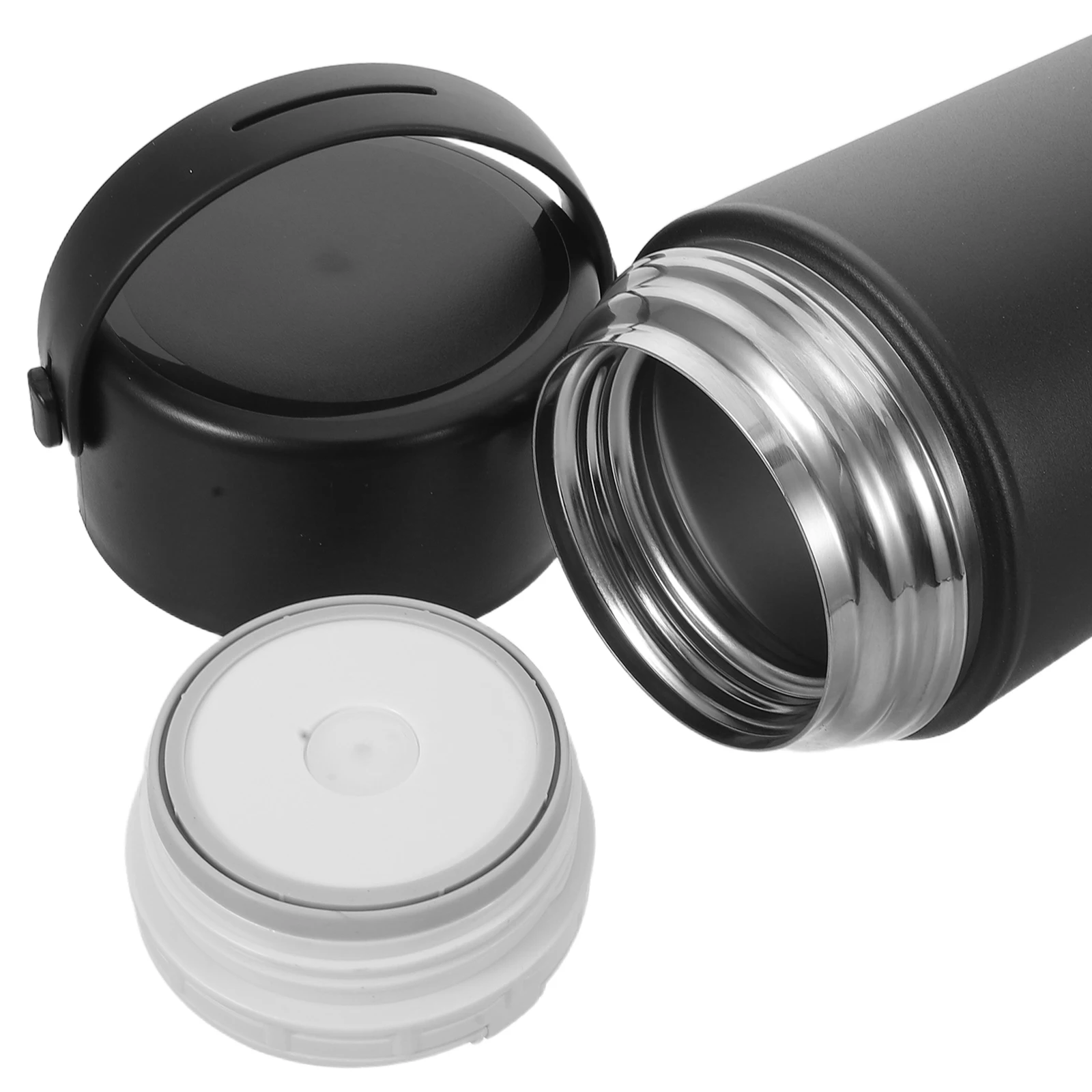 1050ml Stainless Steel Insulated Food Container Large Capacity double-layer Vacuum Stewing Pot Black Portable Travel Mug
1050ml Stainless Steel Insulated Food Container Large Capacity double-layer Vacuum Stewing Pot Black Portable Travel Mug
