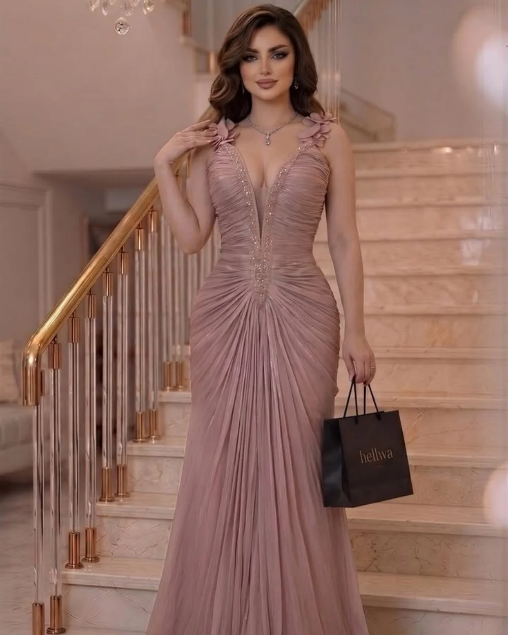 Customized Elegant Women Handmade Flower Sequined Straight Evening Dresses Classic Spaghetti Strap Sleeveless Long Prom Dresses
Customized Elegant Women Handmade Flower Sequined Straight Evening Dresses Classic Spaghetti Strap Sleeveless Long Prom Dresses