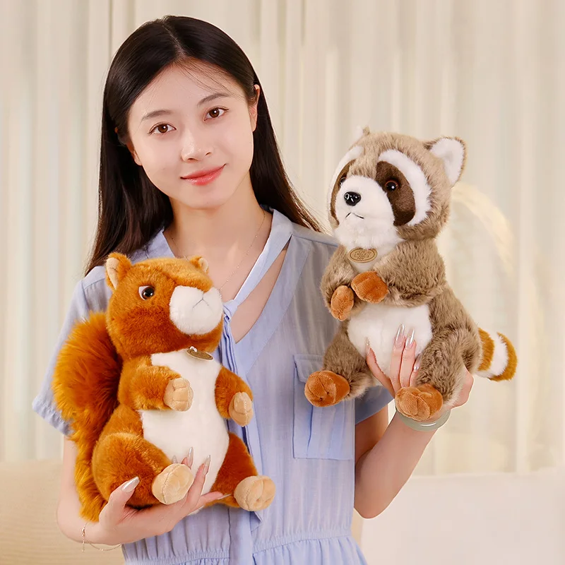 17-30CM New Simulation Squirrel Raccoon Plush Toys Stuffed Soft Animal Dolls for Children Girls Baby Birthday Gifts
17-30CM New Simulation Squirrel Raccoon Plush Toys Stuffed Soft Animal Dolls for Children Girls Baby Birthday Gifts