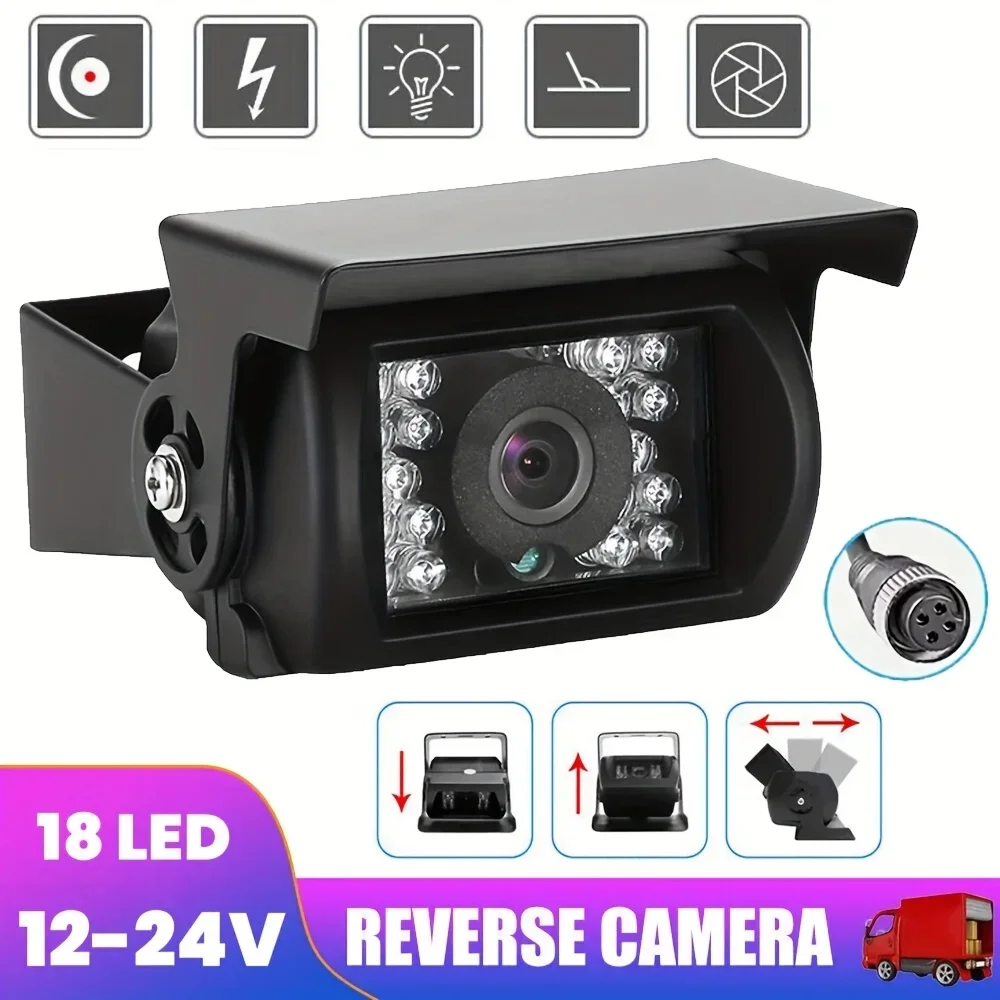 Queender Car Rear View Camera 18LED Backup Camera Wide Viewing Angle Vehicle Reversing Parking for Pickup RV Van Camper Truck,
Queender Car Rear View Camera 18LED Backup Camera Wide Viewing Angle Vehicle Reversing Parking for Pickup RV Van Camper Truck,