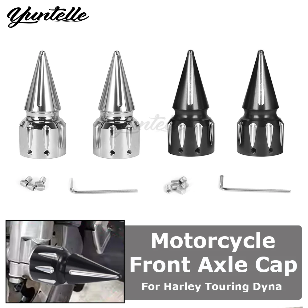 CNC Front Axle Cover Nut Cap For Harley Touring FLHT FLHR Dyna Sportster 1200 Iron 883 Forty Eight 08-up Motorcycle Accessories
CNC Front Axle Cover Nut Cap For Harley Touring FLHT FLHR Dyna Sportster 1200 Iron 883 Forty Eight 08-up Motorcycle Accessories