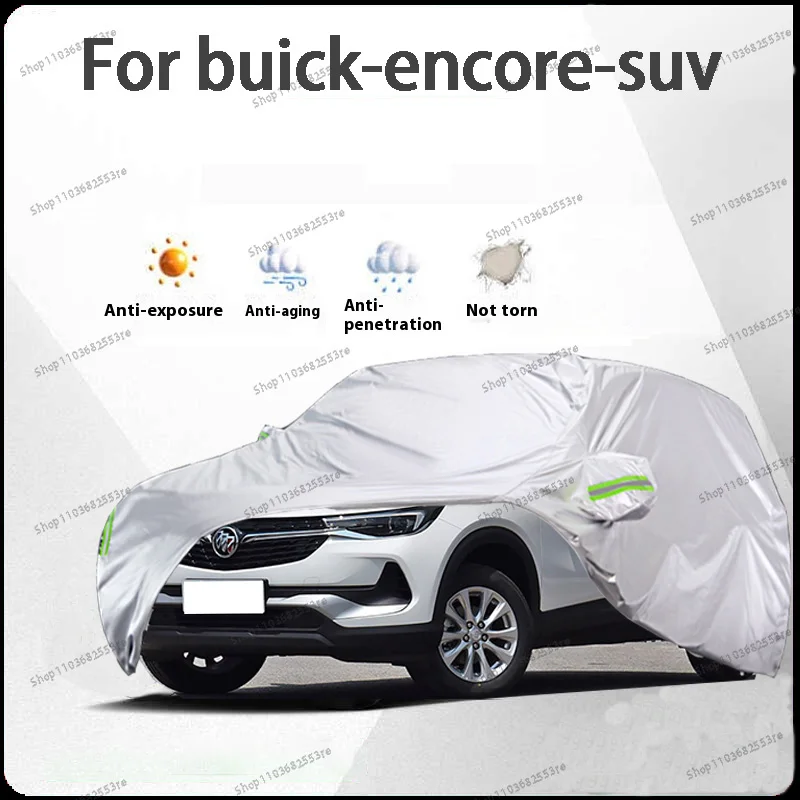 For Buick Encore Fit Car Cover - Waterproof, Dustproof, Sunshade (UV), Snowproof | Silve Full Cover with All-Day Protection
For Buick Encore Fit Car Cover - Waterproof, Dustproof, Sunshade (UV), Snowproof | Silve Full Cover with All-Day Protection
