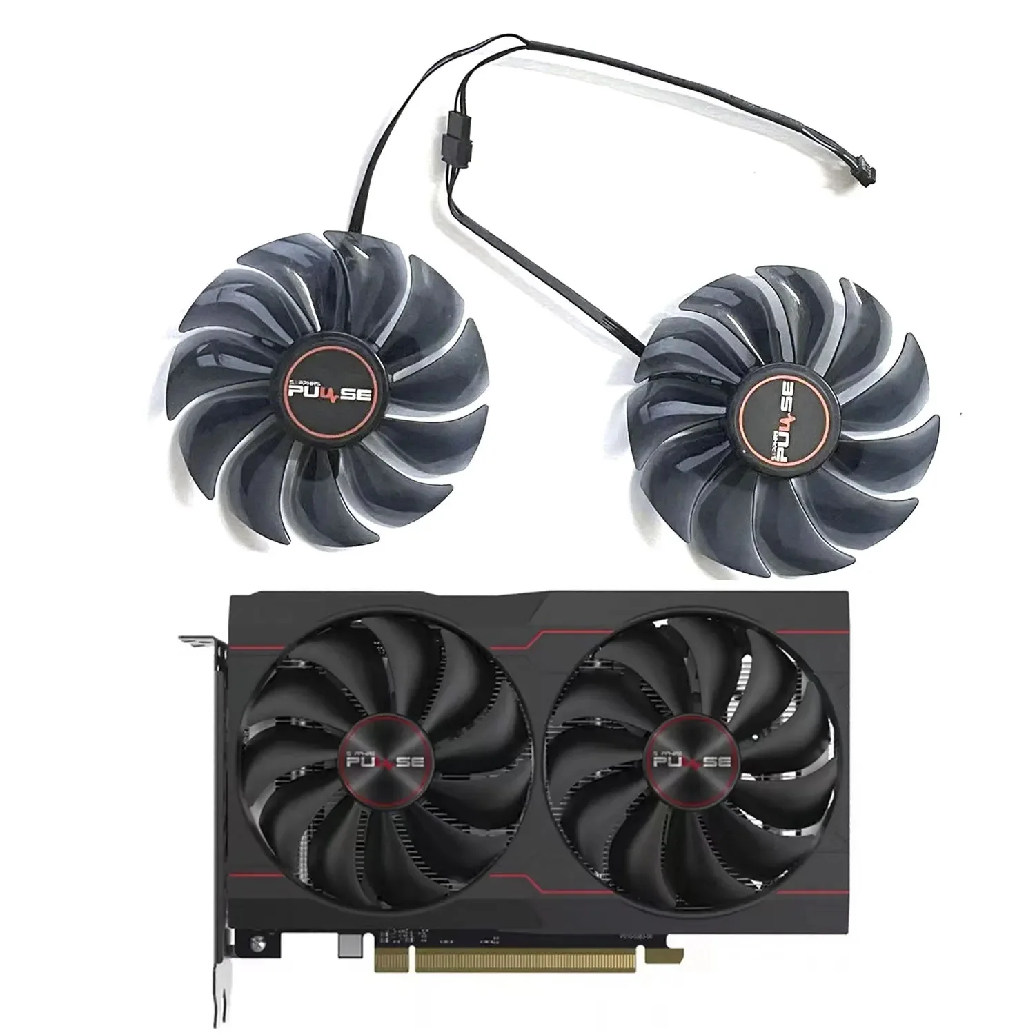 New For SAPPHIRE Radeon RX6500XT 4GB PULSE Graphics Card Replacement Fan FD9015U12S
New For SAPPHIRE Radeon RX6500XT 4GB PULSE Graphics Card Replacement Fan FD9015U12S