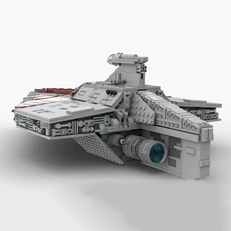 1753PCS Star Battle Movie MOC Acclamator Venator Level Attack Cruiser Model DIY Creative Ideas Toy Assembly Bricks Birthday Gift
1753PCS Star Battle Movie MOC Acclamator Venator Level Attack Cruiser Model DIY Creative Ideas Toy Assembly Bricks Birthday Gift