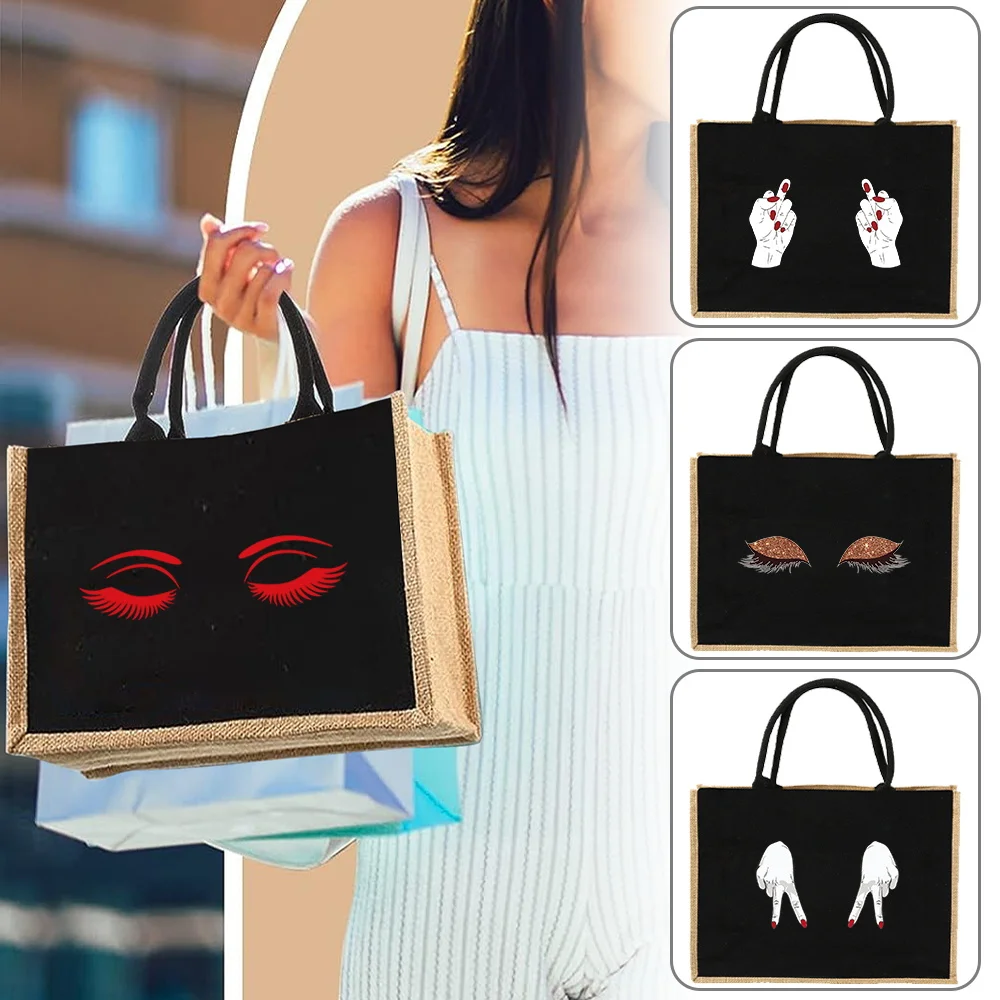 Shoulder Bag Women Travel Storage Bag Shopping Pouch Handbag Laminated Pouch Jute Linen Pouch Picnic Bag Strange Cat 2026
Shoulder Bag Women Travel Storage Bag Shopping Pouch Handbag Laminated Pouch Jute Linen Pouch Picnic Bag Strange Cat 2026